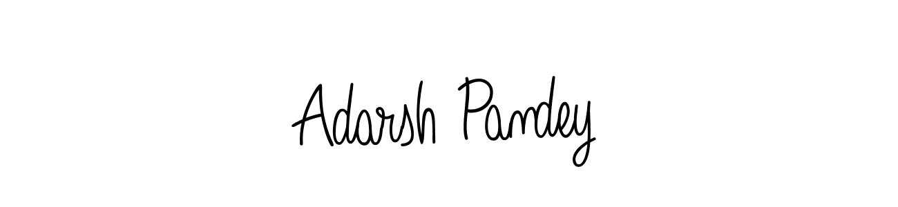 Create a beautiful signature design for name Adarsh Pandey. With this signature (Angelique-Rose-font-FFP) fonts, you can make a handwritten signature for free. Adarsh Pandey signature style 5 images and pictures png