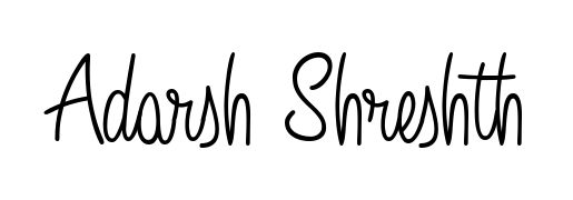 Create your official email sign-off with Adarsh Shreshth name in Angelique-Rose-font-FFP style. Crisp, clean, and perfectly legible across all screens. Adarsh Shreshth signature style 5 images and pictures png