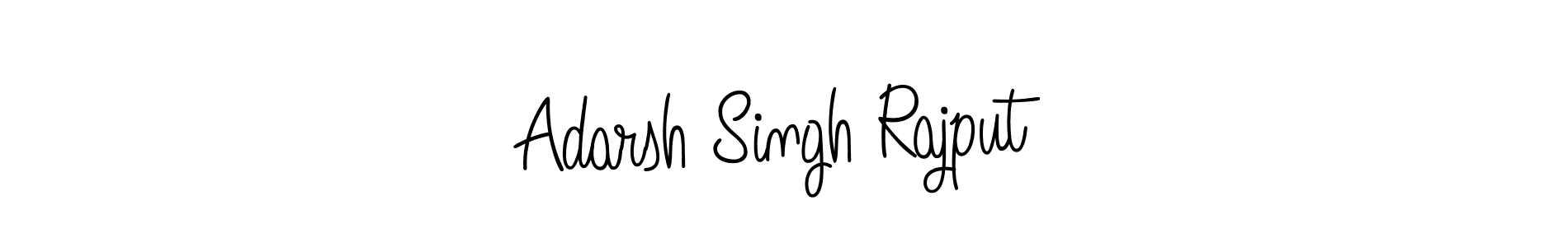 How to make Adarsh Singh Rajput name signature. Use Angelique-Rose-font-FFP style for creating short signs online. This is the latest handwritten sign. Adarsh Singh Rajput signature style 5 images and pictures png