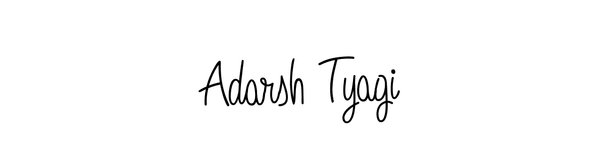 How to make Adarsh Tyagi signature? Angelique-Rose-font-FFP is a professional autograph style. Create handwritten signature for Adarsh Tyagi name. Adarsh Tyagi signature style 5 images and pictures png