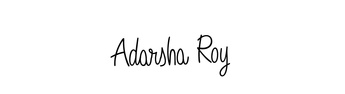 Adarsha Roy stylish signature style. Best Handwritten Sign (Angelique-Rose-font-FFP) for my name. Handwritten Signature Collection Ideas for my name Adarsha Roy. Adarsha Roy signature style 5 images and pictures png