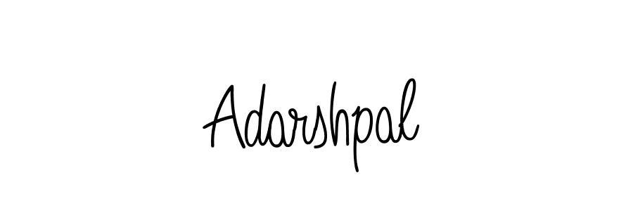 Adarshpal stylish signature style. Best Handwritten Sign (Angelique-Rose-font-FFP) for my name. Handwritten Signature Collection Ideas for my name Adarshpal. Adarshpal signature style 5 images and pictures png