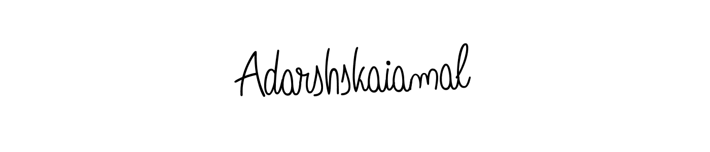 Make a beautiful signature design for name Adarshskaiamal. Use this online signature maker to create a handwritten signature for free. Adarshskaiamal signature style 5 images and pictures png