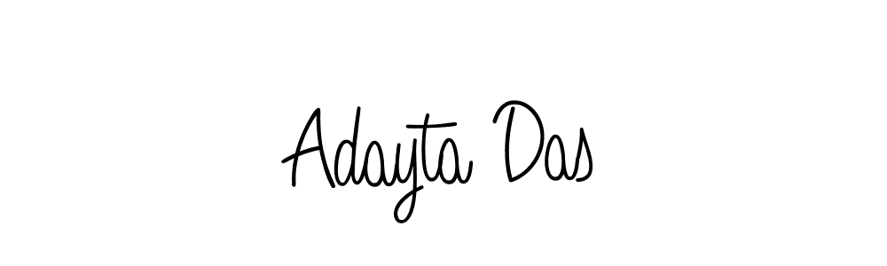 Adayta Das stylish signature style. Best Handwritten Sign (Angelique-Rose-font-FFP) for my name. Handwritten Signature Collection Ideas for my name Adayta Das. Adayta Das signature style 5 images and pictures png