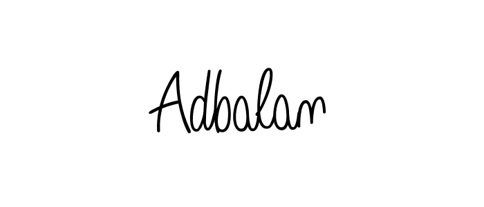 Similarly Angelique-Rose-font-FFP is the best handwritten signature design. Signature creator online .You can use it as an online autograph creator for name Adbalan. Adbalan signature style 5 images and pictures png