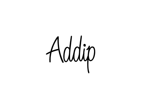 Also we have Addip name is the best signature style. Create professional handwritten signature collection using Angelique-Rose-font-FFP autograph style. Addip signature style 5 images and pictures png