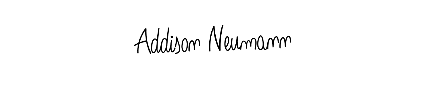 Once you've used our free online signature maker to create your best signature Angelique-Rose-font-FFP style, it's time to enjoy all of the benefits that Addison Neumann name signing documents. Addison Neumann signature style 5 images and pictures png