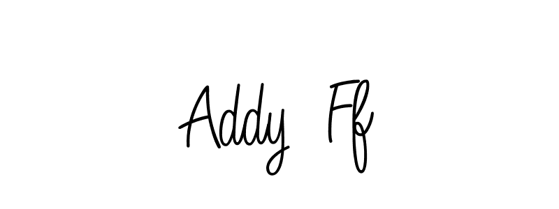 Also we have Addy  Ff name is the best signature style. Create professional handwritten signature collection using Angelique-Rose-font-FFP autograph style. Addy  Ff signature style 5 images and pictures png