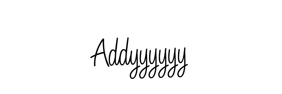 Make a beautiful signature design for name Addyyyyyy. With this signature (Angelique-Rose-font-FFP) style, you can create a handwritten signature for free. Addyyyyyy signature style 5 images and pictures png