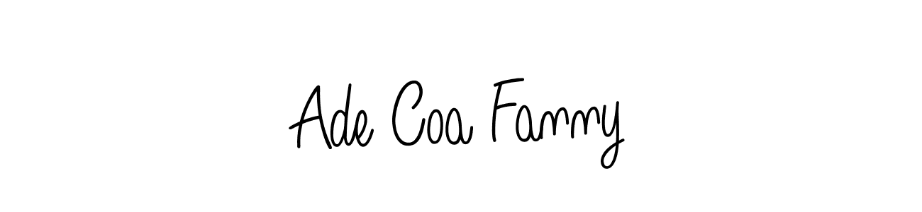 Here are the top 10 professional signature styles for the name Ade Coa Fanny. These are the best autograph styles you can use for your name. Ade Coa Fanny signature style 5 images and pictures png