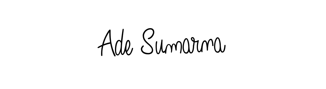 Here are the top 10 professional signature styles for the name Ade Sumarna. These are the best autograph styles you can use for your name. Ade Sumarna signature style 5 images and pictures png