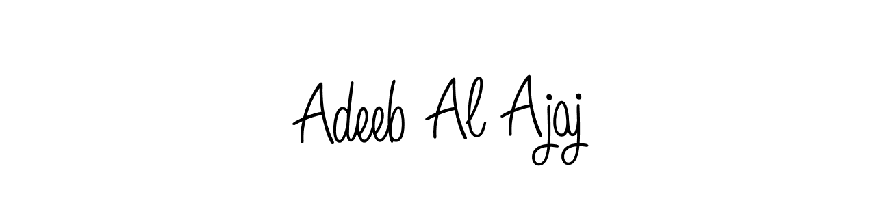Here are the top 10 professional signature styles for the name Adeeb Al Ajaj. These are the best autograph styles you can use for your name. Adeeb Al Ajaj signature style 5 images and pictures png