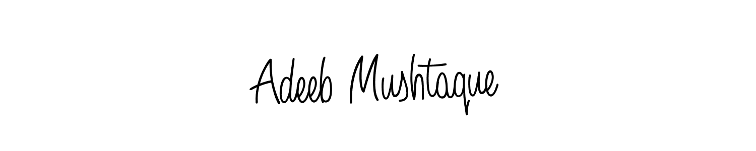 How to Draw Adeeb Mushtaque signature style? Angelique-Rose-font-FFP is a latest design signature styles for name Adeeb Mushtaque. Adeeb Mushtaque signature style 5 images and pictures png