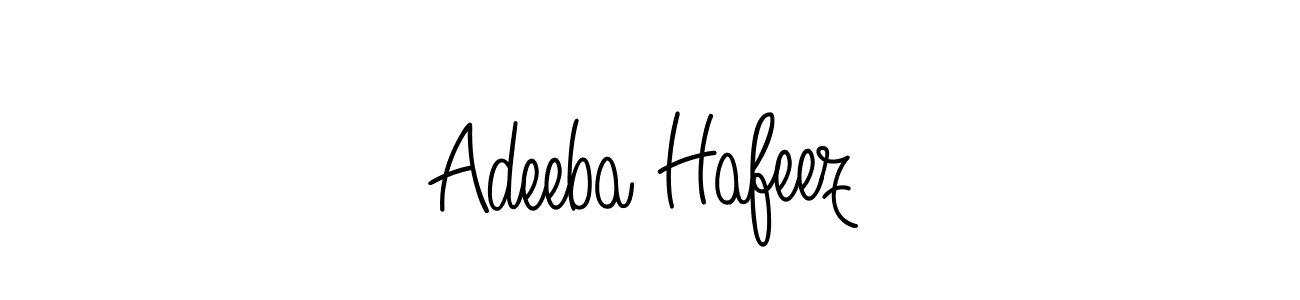 Also we have Adeeba Hafeez name is the best signature style. Create professional handwritten signature collection using Angelique-Rose-font-FFP autograph style. Adeeba Hafeez signature style 5 images and pictures png