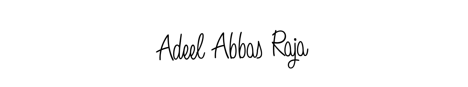 You can use this online signature creator to create a handwritten signature for the name Adeel Abbas Raja. This is the best online autograph maker. Adeel Abbas Raja signature style 5 images and pictures png