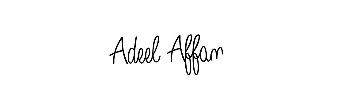 Make a beautiful signature design for name Adeel Affan. Use this online signature maker to create a handwritten signature for free. Adeel Affan signature style 5 images and pictures png