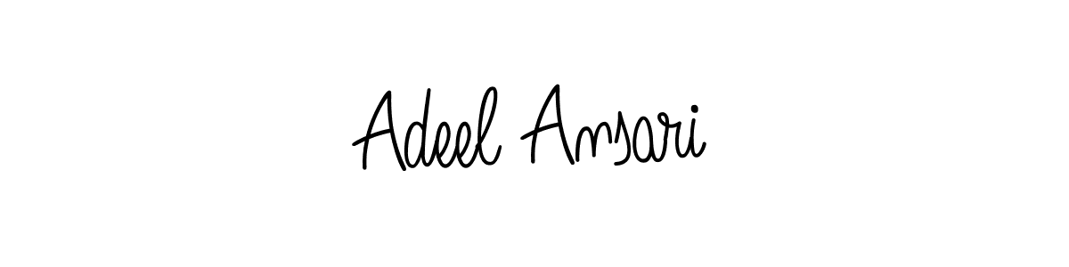 Angelique-Rose-font-FFP is a professional signature style that is perfect for those who want to add a touch of class to their signature. It is also a great choice for those who want to make their signature more unique. Get Adeel Ansari name to fancy signature for free. Adeel Ansari signature style 5 images and pictures png