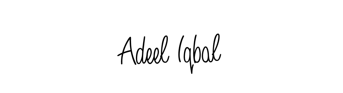 This is the best signature style for the Adeel Iqbal name. Also you like these signature font (Angelique-Rose-font-FFP). Mix name signature. Adeel Iqbal signature style 5 images and pictures png