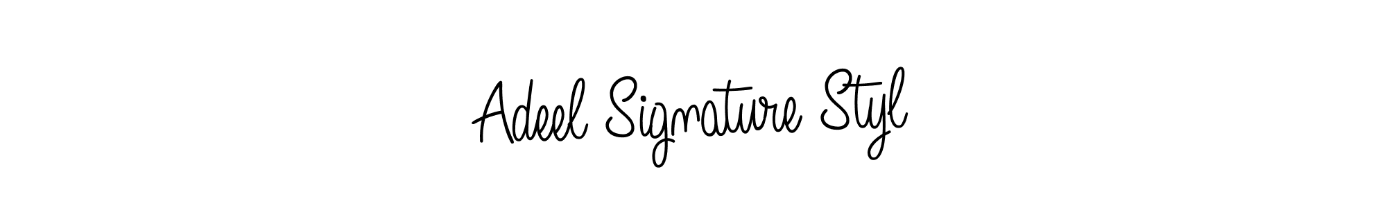 Adeel Signature Styl stylish signature style. Best Handwritten Sign (Angelique-Rose-font-FFP) for my name. Handwritten Signature Collection Ideas for my name Adeel Signature Styl. Adeel Signature Styl signature style 5 images and pictures png