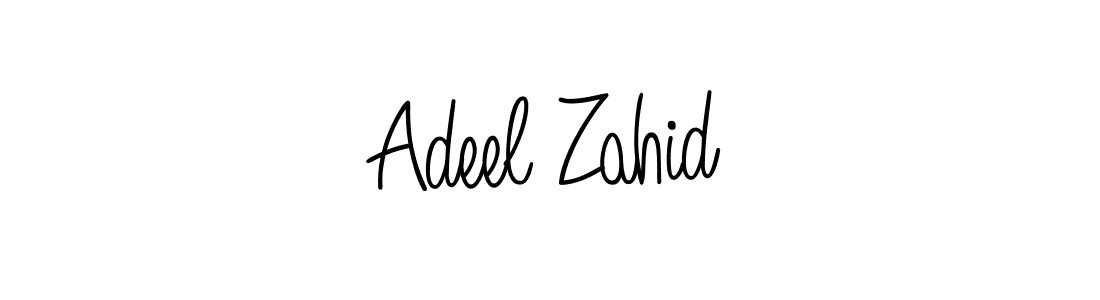 How to make Adeel Zahid signature? Angelique-Rose-font-FFP is a professional autograph style. Create handwritten signature for Adeel Zahid name. Adeel Zahid signature style 5 images and pictures png