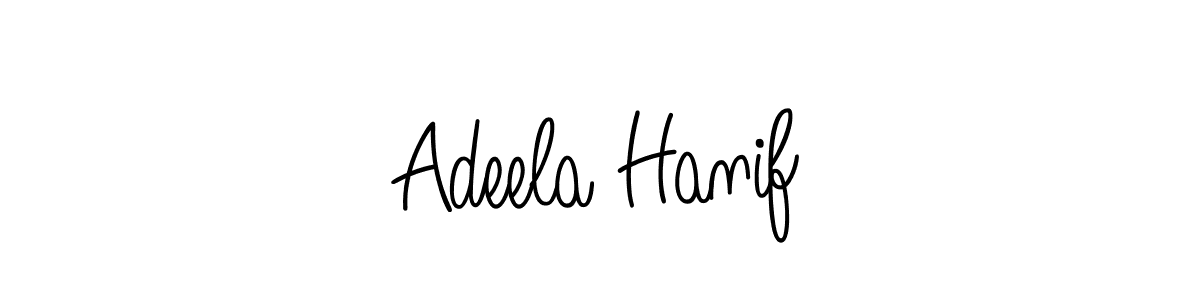 Angelique-Rose-font-FFP is a professional signature style that is perfect for those who want to add a touch of class to their signature. It is also a great choice for those who want to make their signature more unique. Get Adeela Hanif name to fancy signature for free. Adeela Hanif signature style 5 images and pictures png