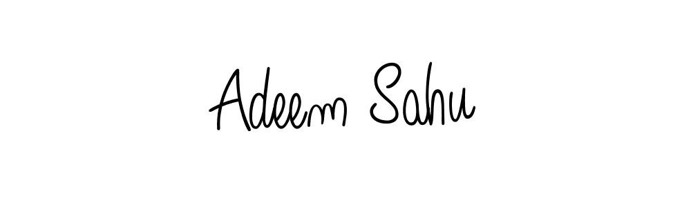 Once you've used our free online signature maker to create your best signature Angelique-Rose-font-FFP style, it's time to enjoy all of the benefits that Adeem Sahu name signing documents. Adeem Sahu signature style 5 images and pictures png