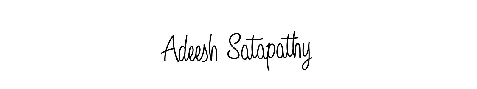 Adeesh Satapathy stylish signature style. Best Handwritten Sign (Angelique-Rose-font-FFP) for my name. Handwritten Signature Collection Ideas for my name Adeesh Satapathy. Adeesh Satapathy signature style 5 images and pictures png
