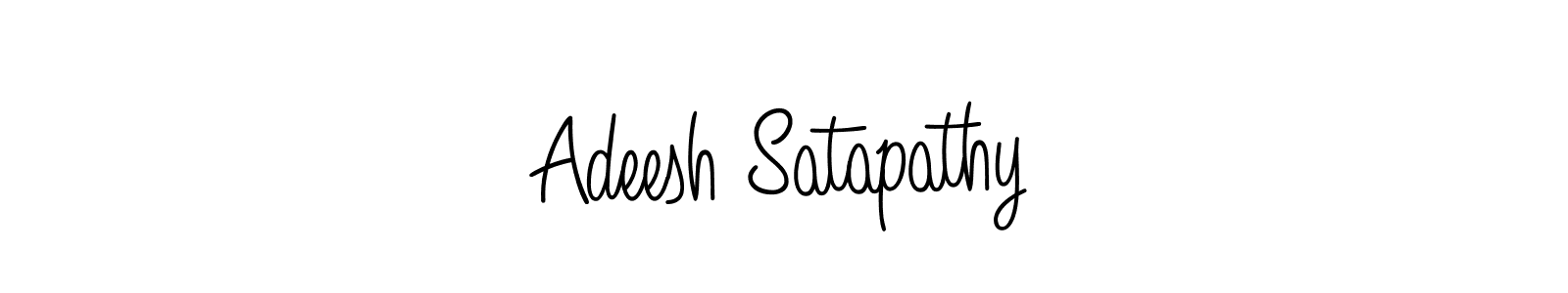 Adeesh Satapathy stylish signature style. Best Handwritten Sign (Angelique-Rose-font-FFP) for my name. Handwritten Signature Collection Ideas for my name Adeesh Satapathy. Adeesh Satapathy signature style 5 images and pictures png