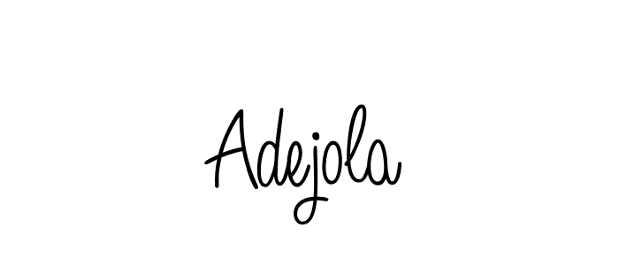 Create a beautiful signature design for name Adejola. With this signature (Angelique-Rose-font-FFP) fonts, you can make a handwritten signature for free. Adejola signature style 5 images and pictures png