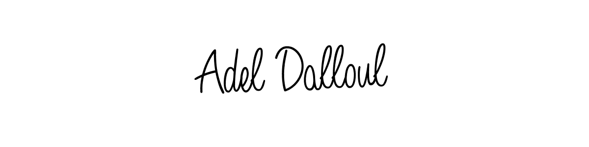 if you are searching for the best signature style for your name Adel Dalloul. so please give up your signature search. here we have designed multiple signature styles  using Angelique-Rose-font-FFP. Adel Dalloul signature style 5 images and pictures png