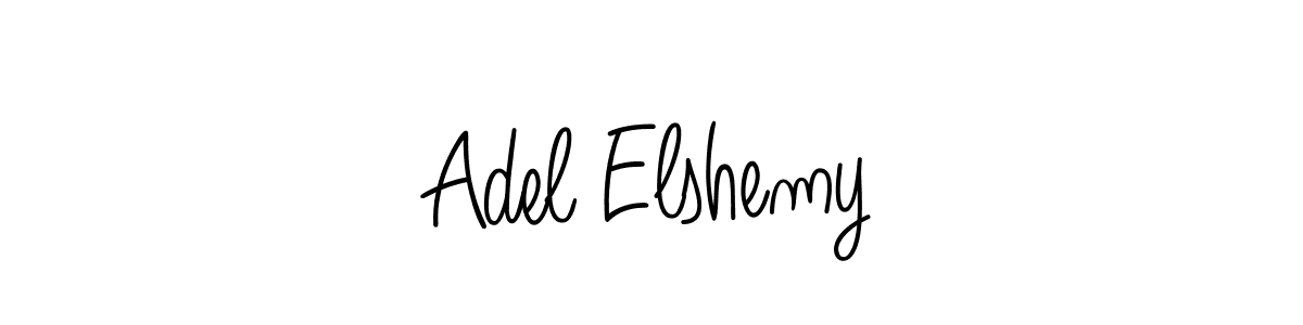 How to Draw Adel Elshemy signature style? Angelique-Rose-font-FFP is a latest design signature styles for name Adel Elshemy. Adel Elshemy signature style 5 images and pictures png