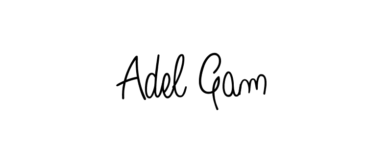 Once you've used our free online signature maker to create your best signature Angelique-Rose-font-FFP style, it's time to enjoy all of the benefits that Adel Gam name signing documents. Adel Gam signature style 5 images and pictures png