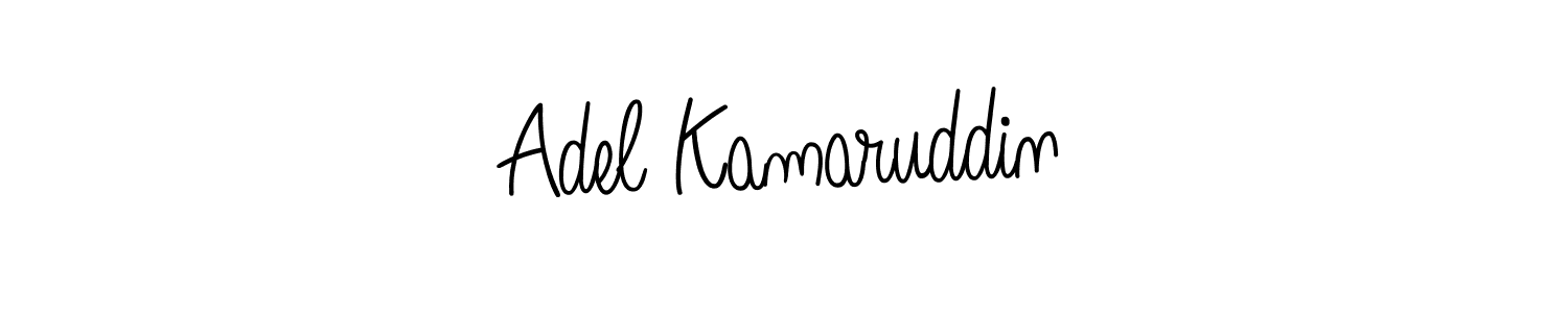if you are searching for the best signature style for your name Adel Kamaruddin. so please give up your signature search. here we have designed multiple signature styles  using Angelique-Rose-font-FFP. Adel Kamaruddin signature style 5 images and pictures png