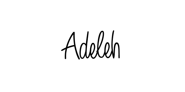 You can use this online signature creator to create a handwritten signature for the name Adeleh. This is the best online autograph maker. Adeleh signature style 5 images and pictures png