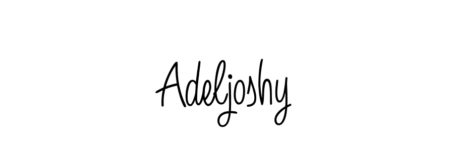 Once you've used our free online signature maker to create your best signature Angelique-Rose-font-FFP style, it's time to enjoy all of the benefits that Adeljoshy name signing documents. Adeljoshy signature style 5 images and pictures png