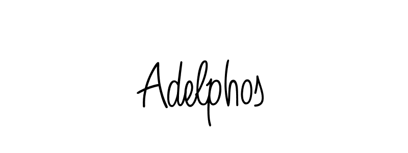 How to make Adelphos signature? Angelique-Rose-font-FFP is a professional autograph style. Create handwritten signature for Adelphos name. Adelphos signature style 5 images and pictures png