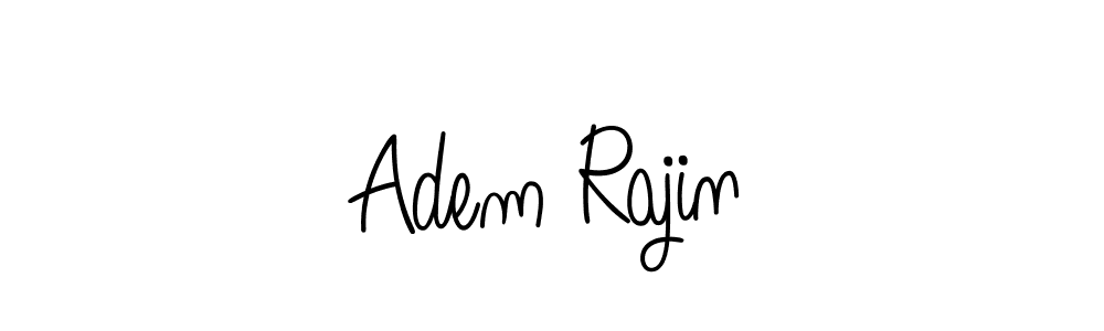 if you are searching for the best signature style for your name Adem Rajin. so please give up your signature search. here we have designed multiple signature styles  using Angelique-Rose-font-FFP. Adem Rajin signature style 5 images and pictures png