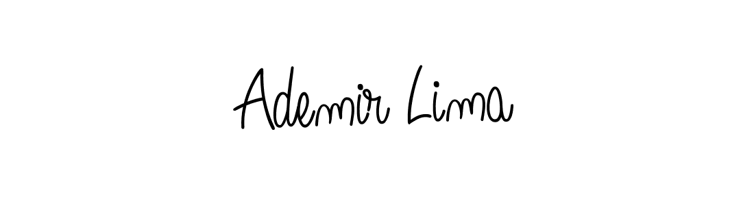 if you are searching for the best signature style for your name Ademir Lima. so please give up your signature search. here we have designed multiple signature styles  using Angelique-Rose-font-FFP. Ademir Lima signature style 5 images and pictures png