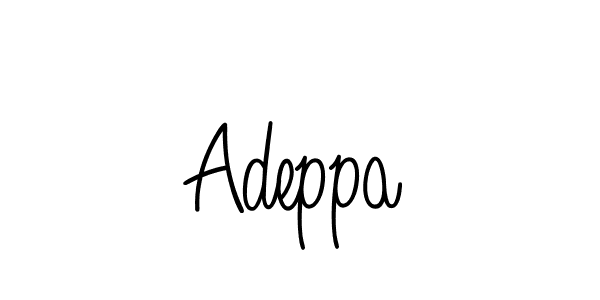 Once you've used our free online signature maker to create your best signature Angelique-Rose-font-FFP style, it's time to enjoy all of the benefits that Adeppa name signing documents. Adeppa signature style 5 images and pictures png