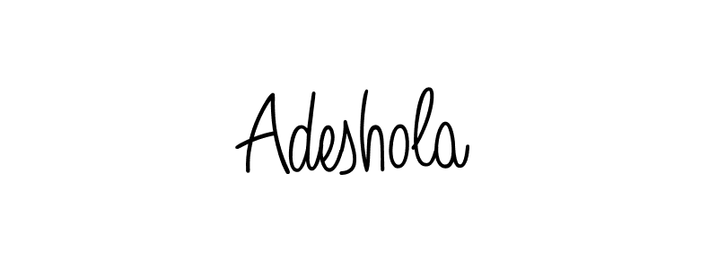 if you are searching for the best signature style for your name Adeshola. so please give up your signature search. here we have designed multiple signature styles  using Angelique-Rose-font-FFP. Adeshola signature style 5 images and pictures png