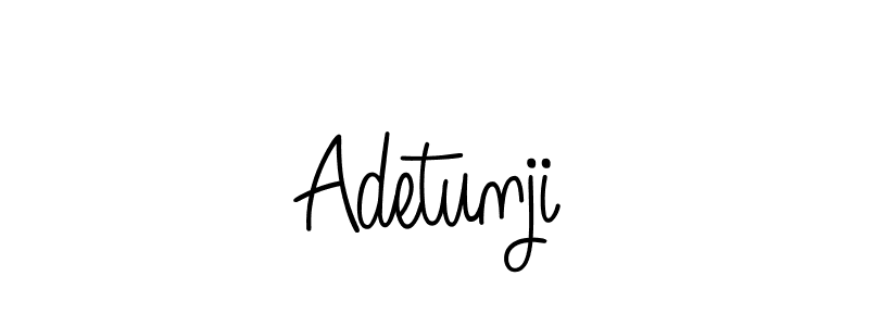 Make a beautiful signature design for name Adetunji. Use this online signature maker to create a handwritten signature for free. Adetunji signature style 5 images and pictures png
