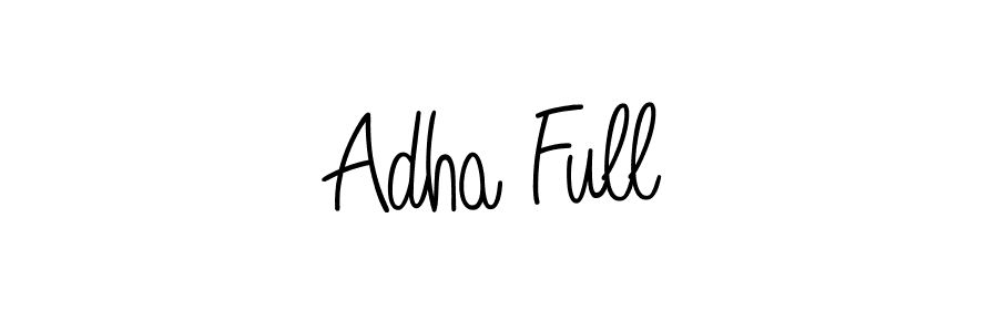 Similarly Angelique-Rose-font-FFP is the best handwritten signature design. Signature creator online .You can use it as an online autograph creator for name Adha Full. Adha Full signature style 5 images and pictures png