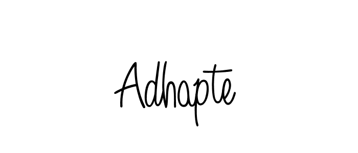 Make a beautiful signature design for name Adhapte. Use this online signature maker to create a handwritten signature for free. Adhapte signature style 5 images and pictures png