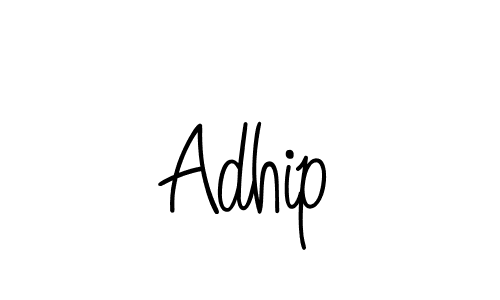 Here are the top 10 professional signature styles for the name Adhip. These are the best autograph styles you can use for your name. Adhip signature style 5 images and pictures png