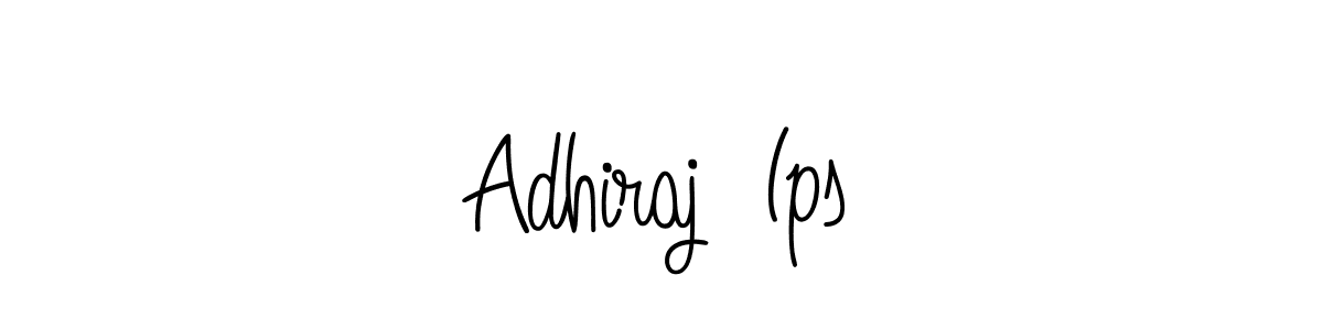 How to Draw Adhiraj  Ips signature style? Angelique-Rose-font-FFP is a latest design signature styles for name Adhiraj  Ips. Adhiraj  Ips signature style 5 images and pictures png