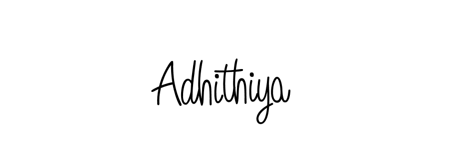 Also we have Adhithiya name is the best signature style. Create professional handwritten signature collection using Angelique-Rose-font-FFP autograph style. Adhithiya signature style 5 images and pictures png