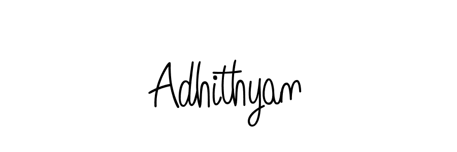 You should practise on your own different ways (Angelique-Rose-font-FFP) to write your name (Adhithyan) in signature. don't let someone else do it for you. Adhithyan signature style 5 images and pictures png