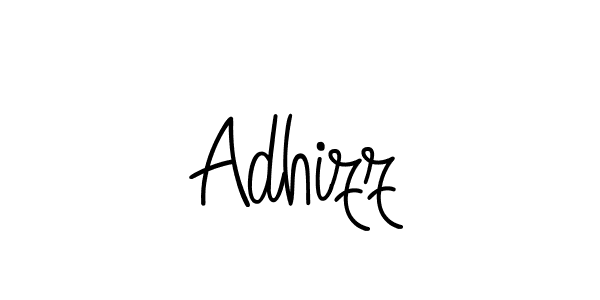 You should practise on your own different ways (Angelique-Rose-font-FFP) to write your name (Adhizz) in signature. don't let someone else do it for you. Adhizz signature style 5 images and pictures png