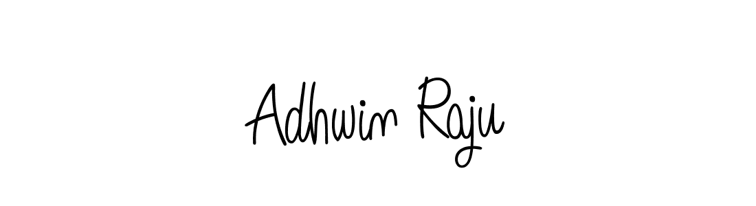 Create a beautiful signature design for name Adhwin Raju. With this signature (Angelique-Rose-font-FFP) fonts, you can make a handwritten signature for free. Adhwin Raju signature style 5 images and pictures png