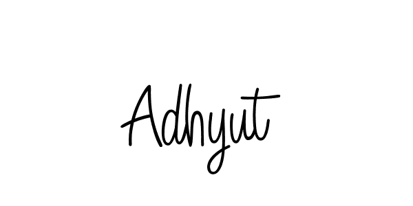 Once you've used our free online signature maker to create your best signature Angelique-Rose-font-FFP style, it's time to enjoy all of the benefits that Adhyut name signing documents. Adhyut signature style 5 images and pictures png